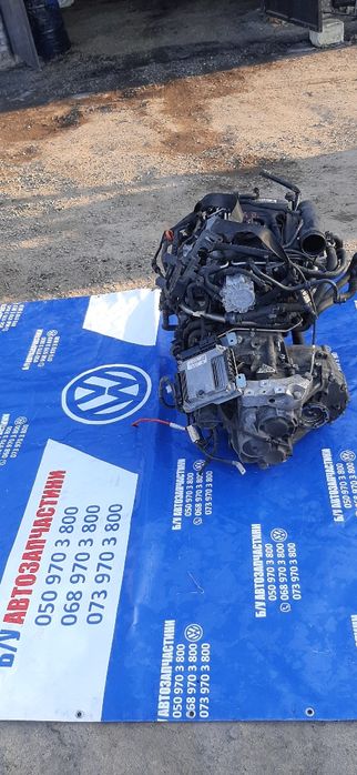 мотор двигун TDI 2.0 136 К.С AZV volkswagen TOURAN Skoda PASSAT seat