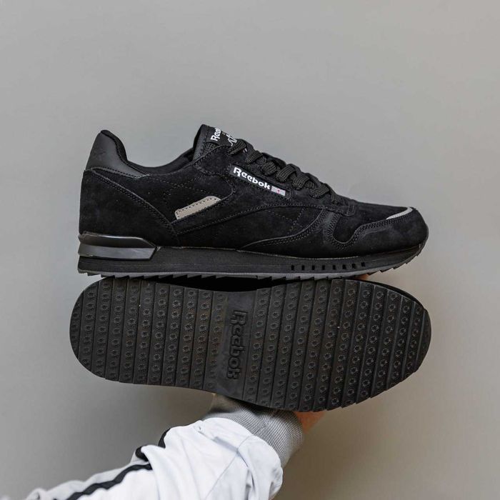 Кросівки Reebok Classic Suese Black premium