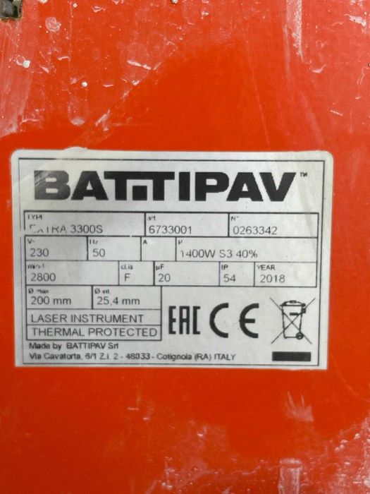 Przecinarka stolikowa Battipav SUPERLUNGA 3300S