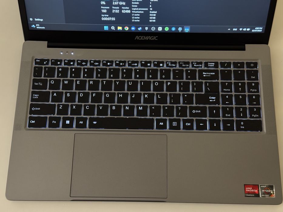 Acemagic AX16Pro, Ryzen 7 5700u, 16gb, 512gb