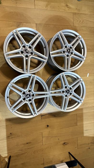 Mercedes-benz 5x112 Klasa C E S 8.5J KBA 49782 Jak nowe pakiet AMG