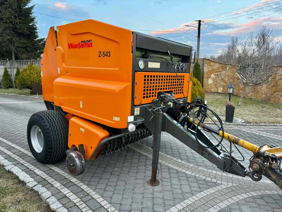 Prasa Rolująca Warfama Z-543 *2009ROK, SIATKA-SZNUREK*