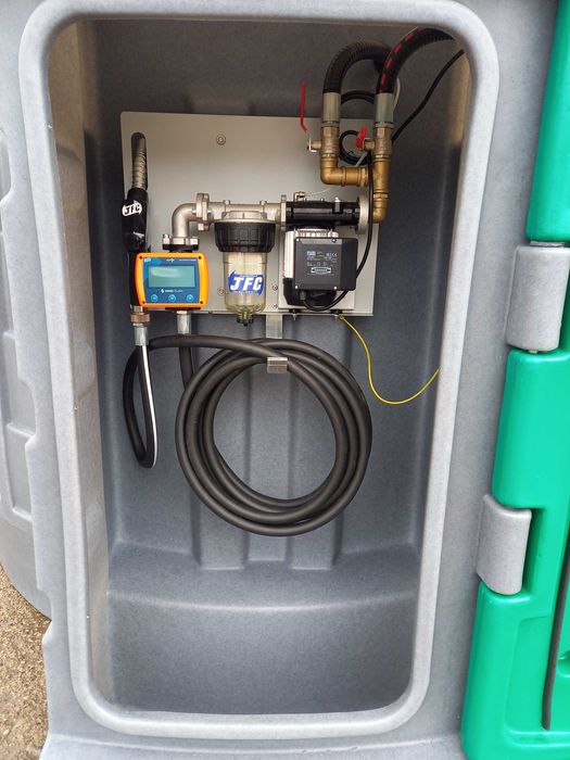 Zbiornik 5000l ON JFC Polska dwu płaszczowy na olej napędowy ATEST UDT