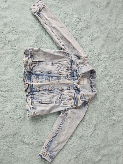 Kurtka jeansowa katana dziewczynka jeans Reserved 110