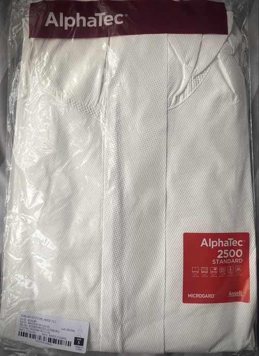 Защитные костюмы ALPHASHIELD 2200 / ALPHATEC 2500