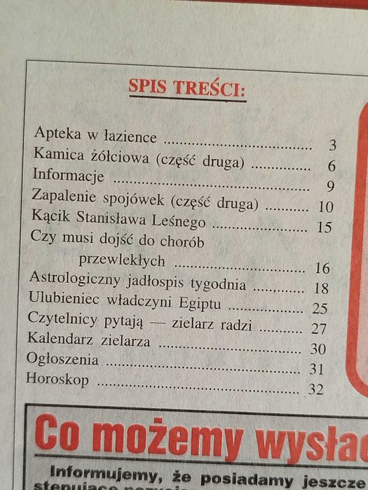 Poradnik uzdrawiacza, czerwiec 2001, nr 6/103