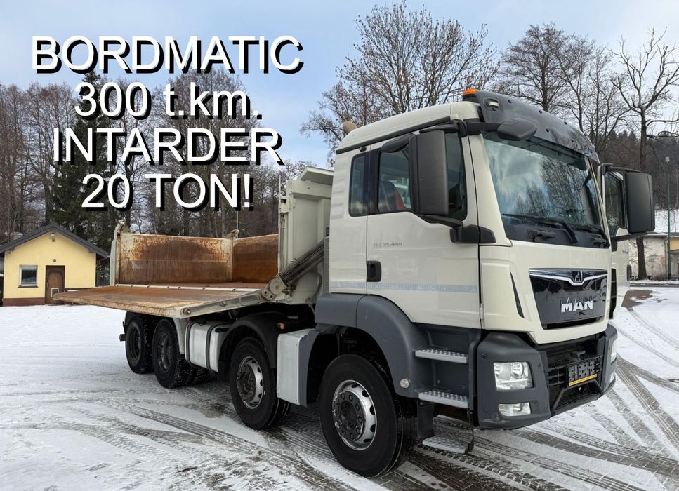 MAN 35.460 TGS wywrotka 8x4, 3-str. MEILLER, BORDMATIC, 302 t.km., TOP!  wywrotka 8x4, 3-str. MEILLER, BORDMATIC, 302 t.km., TOP!