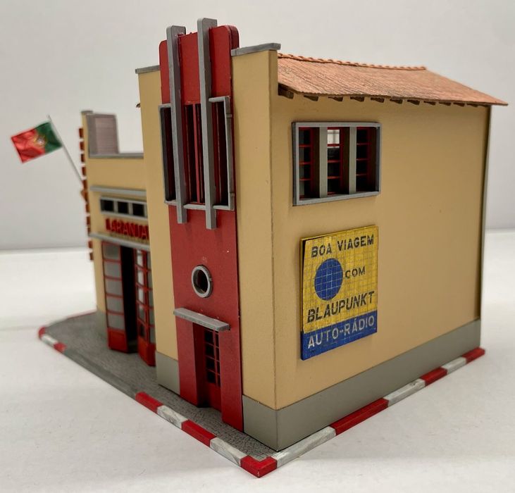 Modelismo Ferroviário - Maquete Quartel dos Bombeiros