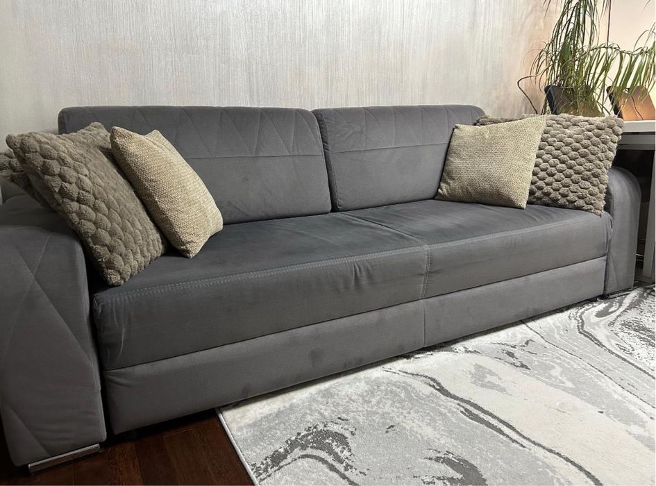 Sofa z funkcją spania  238cm/146 cm- agata meble