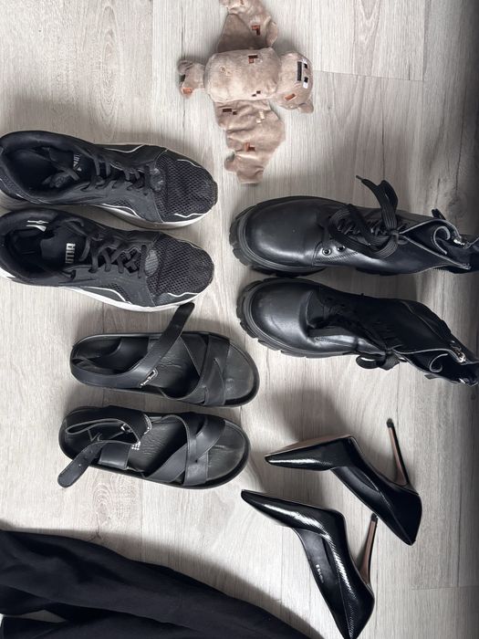 4 пары обуви свитер кошелек