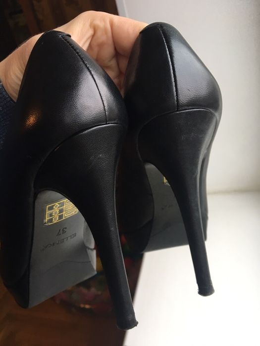 Туфли черевики кожаные