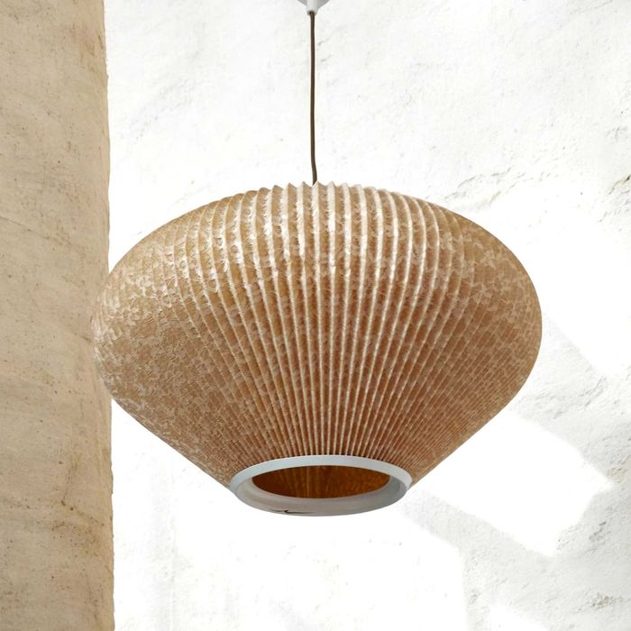 Lampa duża, śr. 50 cm, Dania, lata 60, vintage