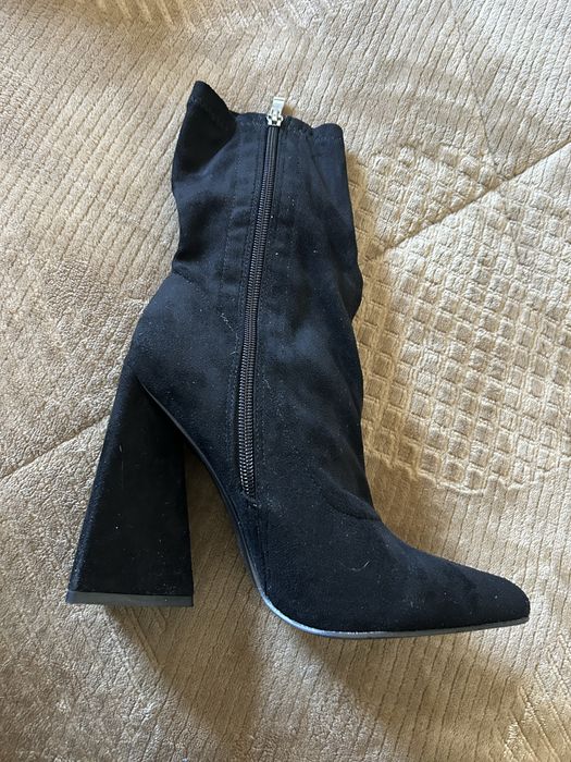 Botas pretas camurca