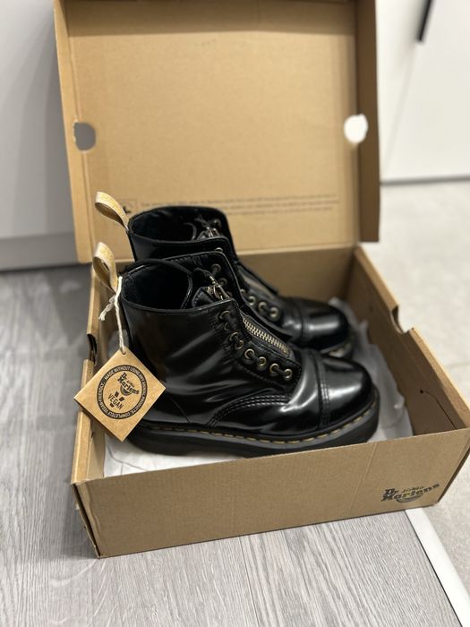 Черевики Dr. Martens Sinclair Vegan Black Oxford