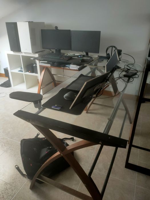 Secretaria de vidro