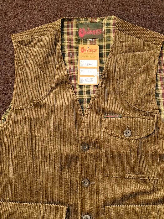 Colete de caça em bombazine UNIVERS