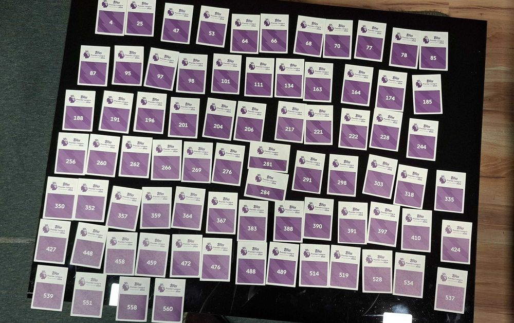 Naklejki Topps Premier League 2026 dla Macieja