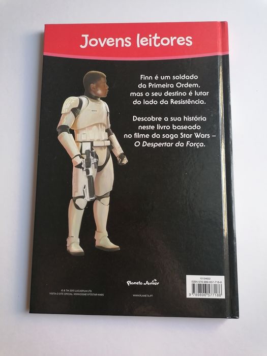 Livro Star Wars, Finn e a Primeira Ordem.