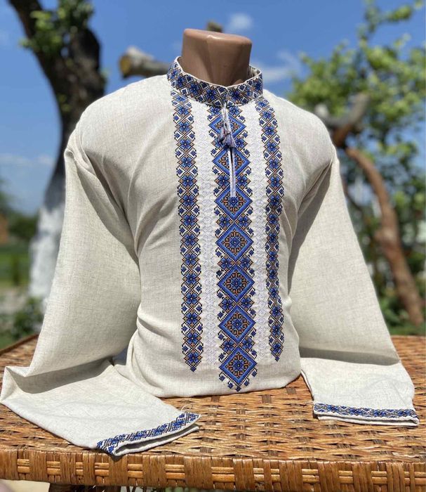 чоловічі вишиванки, вишиванка чоловіча, лляна вишита сорочка