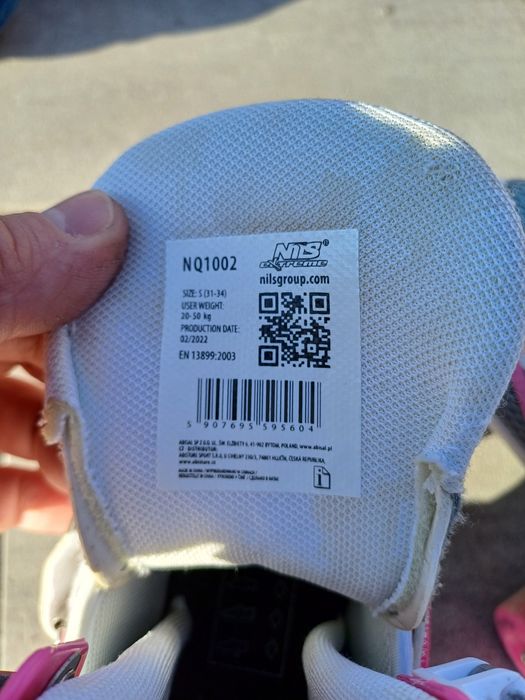 Rolki Nils  exstrme 31-34