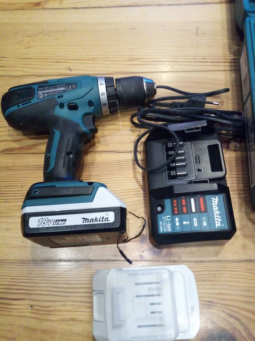 Wkrętarka Makita DF457  18V zamiana