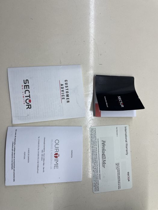 Relogio CASIO SECTOR no Limits