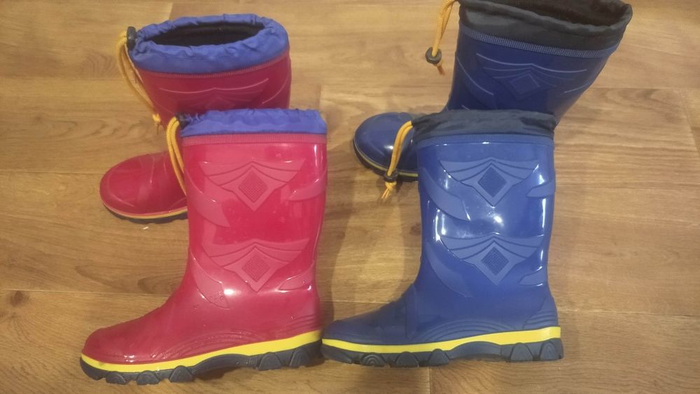 Резиновые сапоги Литма синие  и красные 35 (р)