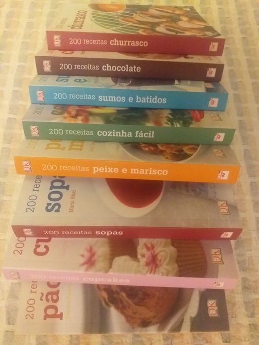 Livros200receitasPão,Cozinhafácil.Sopas.Chocolate.Sumos e Batidos.Chur