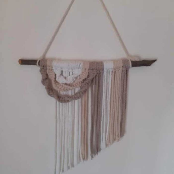 Peças em Macramé