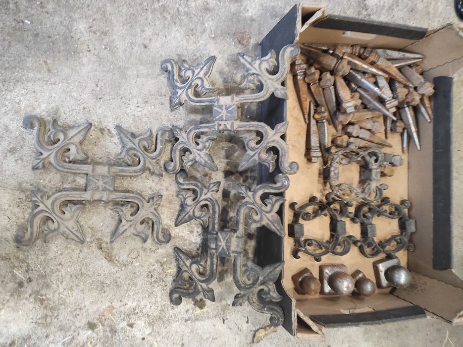 Elementy kute do ogrodzenia