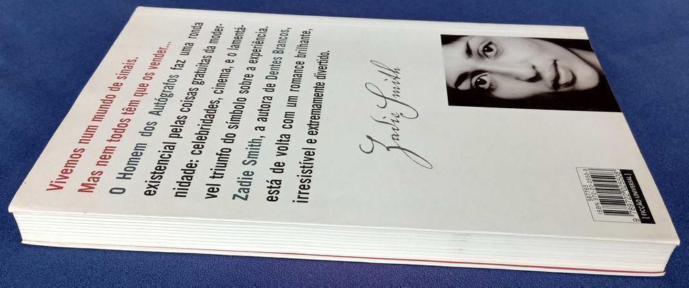 Livro O Homem dos Autógrafos de Zadie Smith [Portes Grátis]