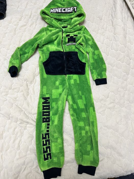 Флісовий чоловічок теплий, піжама