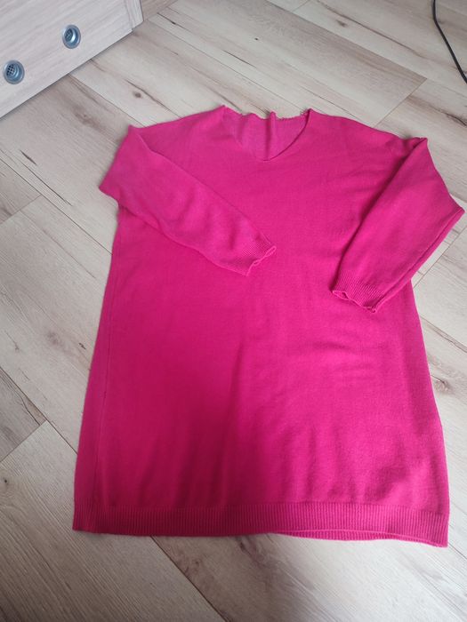 Sukienka -swetr owersaiz