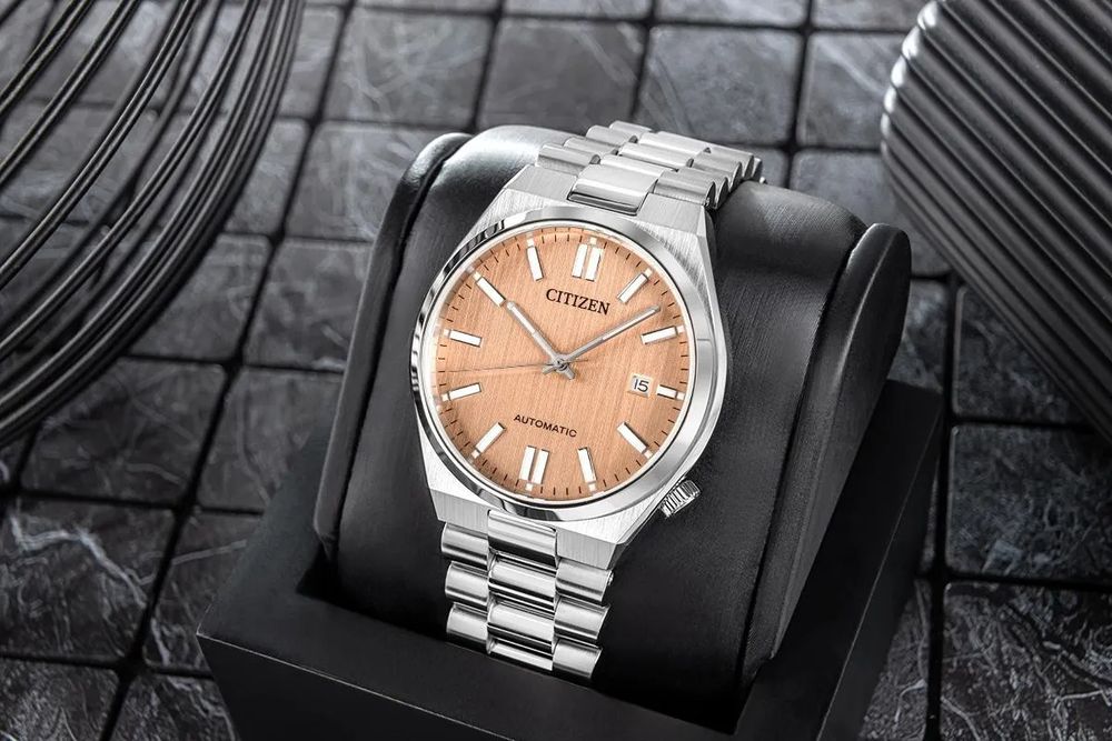 zegarek męski citizen tsuyosa sapphire mechanical nj0159-86z + box