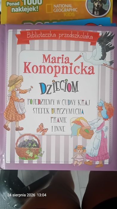 Książka Maria Konopnicka dzieciom
