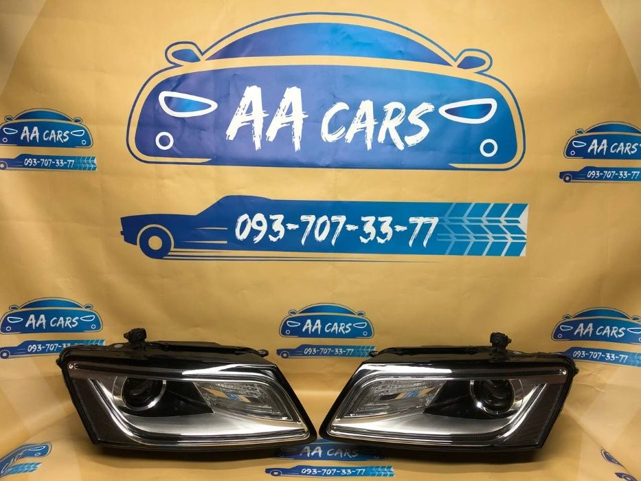 Фара Фари Фары Оптика Ауди ку 5 Audi Q5 8R 2013 - 2017 Bi-Xenon