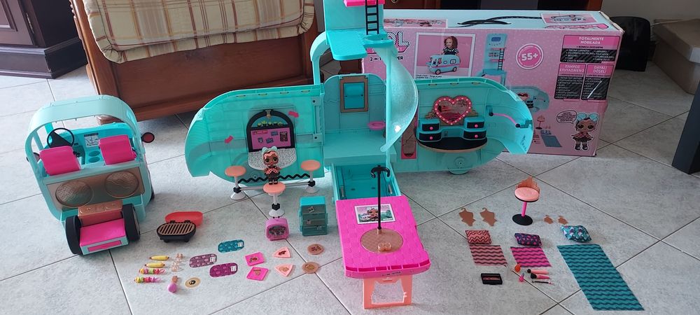 Boneca LoL Auto Caravana com caixa