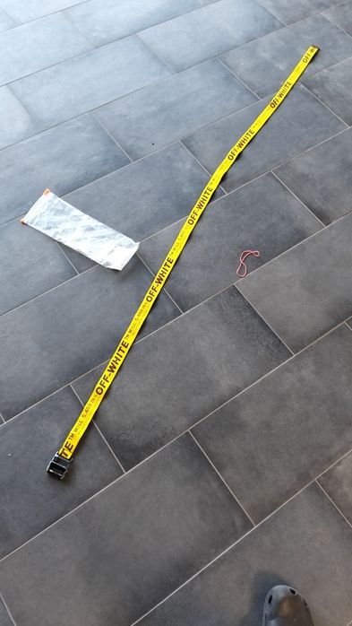 pasek off white oryginalny 198 cm