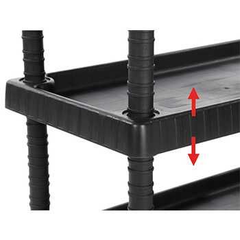 NOVO Carrinho para Ferramentas 3 Tabuleiros