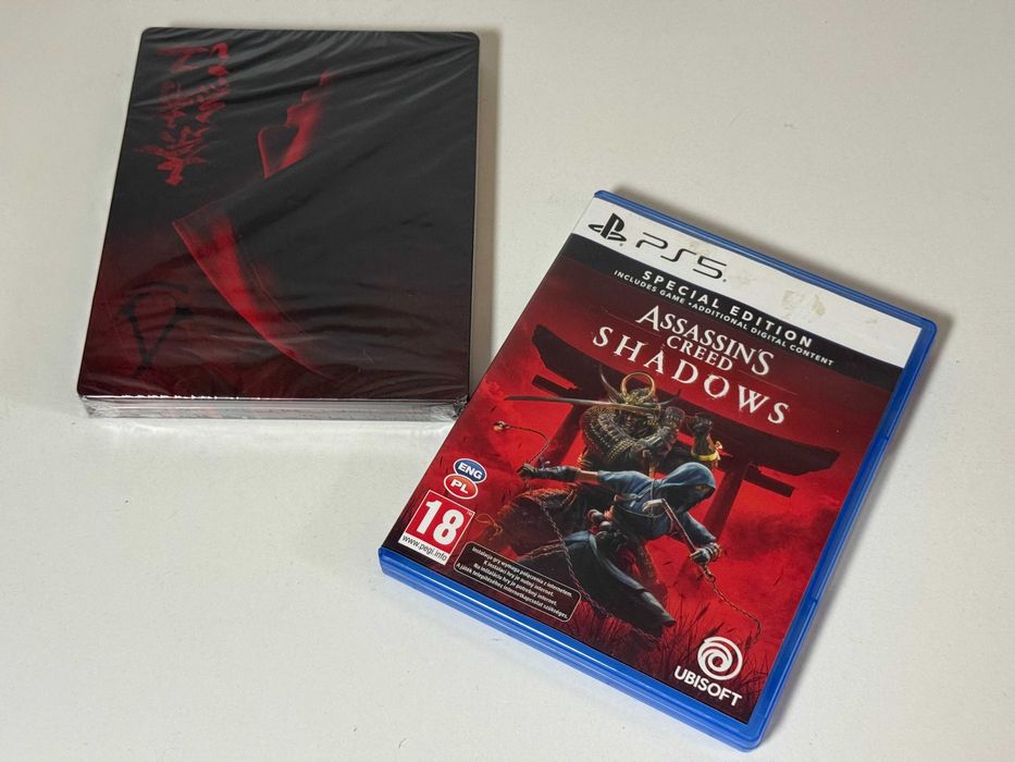 Gra Assassins Creed Shadows PS5 Steelbook | Polska wersja | Stan bardzo dobry