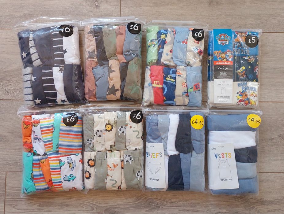 Трусики хлопчик!Трусы мальчик Джордж.George,набір трусів,набор трусов