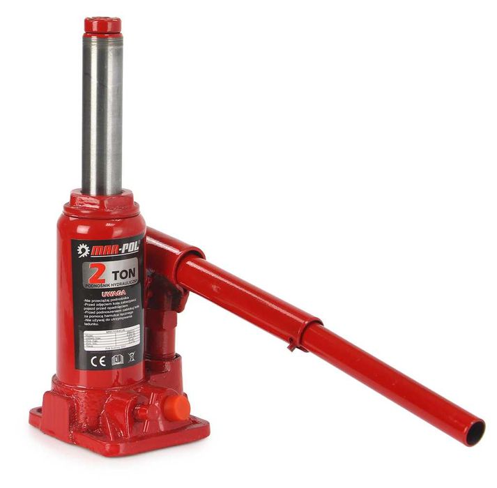 PODNOŚNIK HYDRAULICZNY Słupkowy 2 Tony Lewarek 2T 29cm