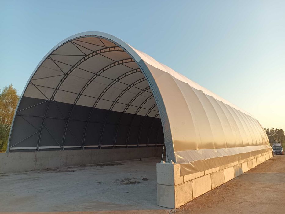 Hala łukowa , hala modułowa namiotowa , na bale , hale łukowe