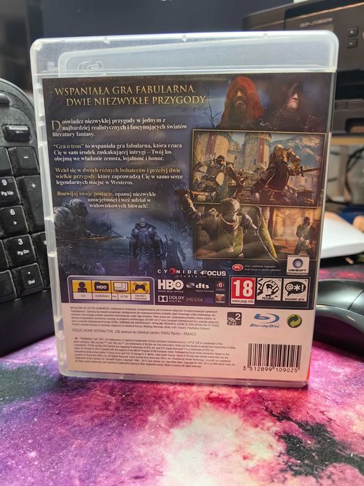 Gra O Tron / Game Of Thrones PS3 PL Unikat Skup Wymiana SklepRetroWWA