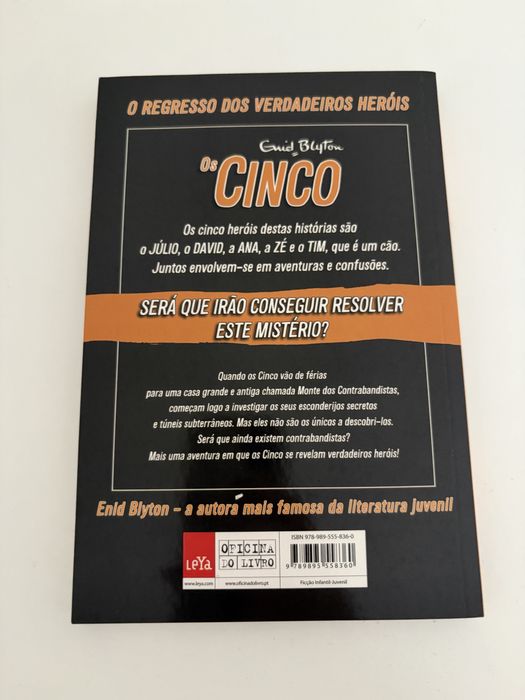 Livro Os Cinco - E os Contrabandistas