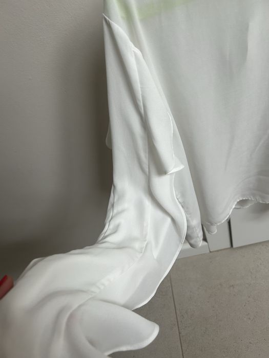 Bluzka biała koszula Zara L