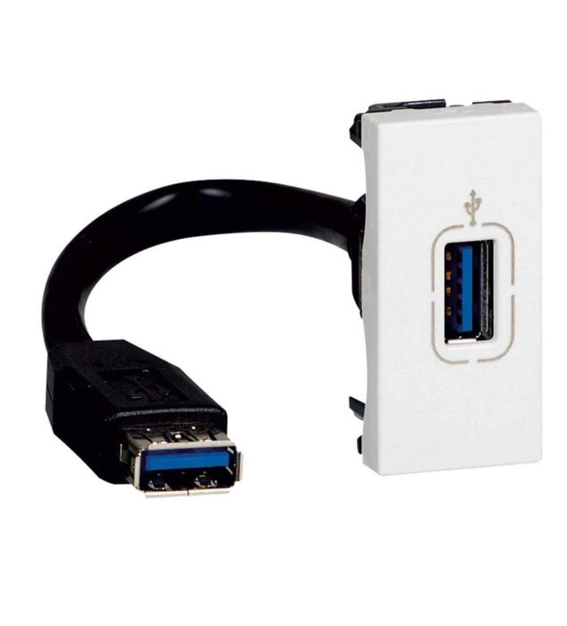 Tomada Pré-conectorizada USB legrand 078746