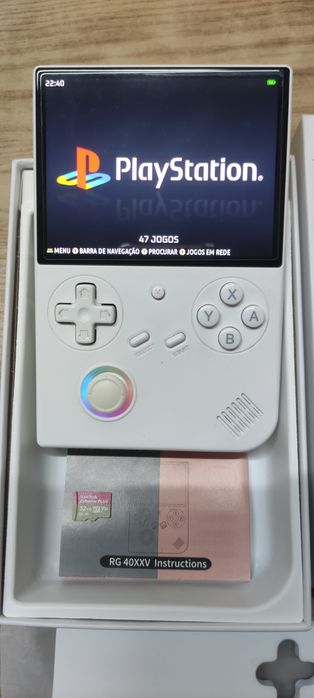 Consola Anbernic RG40XXV – Como Nova  + De 1000 Jogos  +2 Sistemas