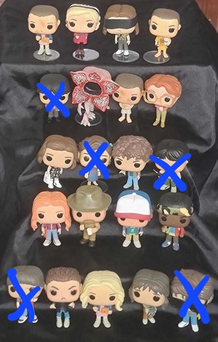Фігурки funko pop stranger things Очень странные дела Дивні дива