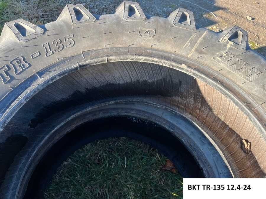 Opona BKT TR-135 12.4-24 8PR stan bardzo dobry D003